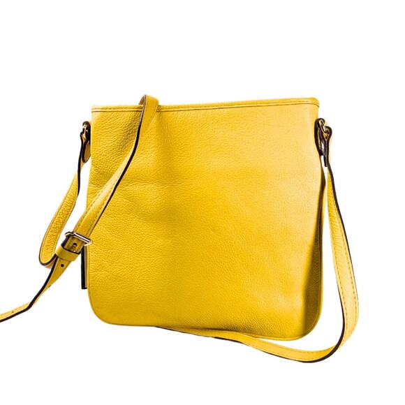 NWT Lauren Ralph Lauren Governors Lodge Flat Leather Crossbody Bag - Picture 3 of 9